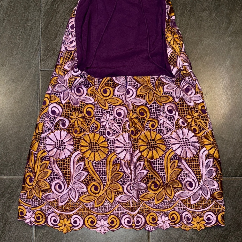 Anthropologie Embroidered Mini Dress - Picture 12 of 13